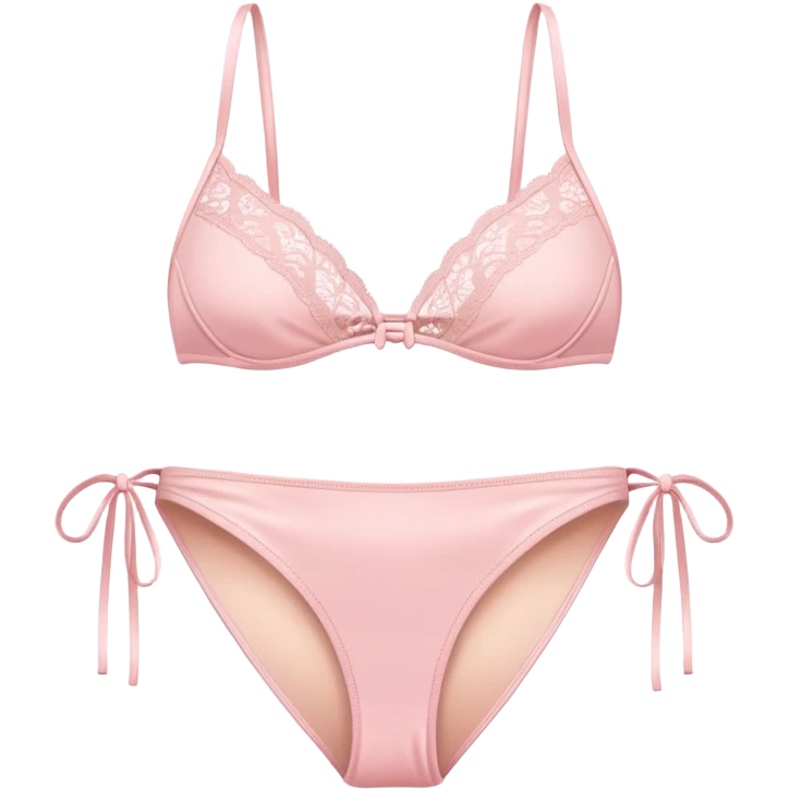 light pink bikini emoji  emoji