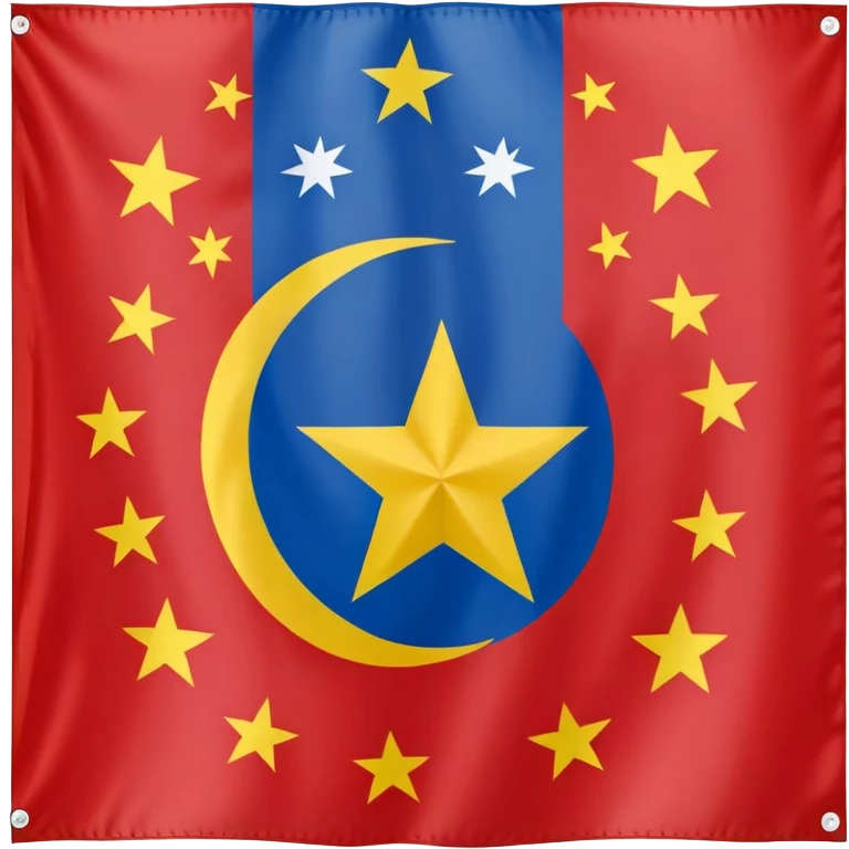 Flag of karakalpakstan emoji