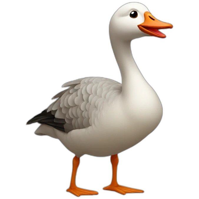 silly goose emoji