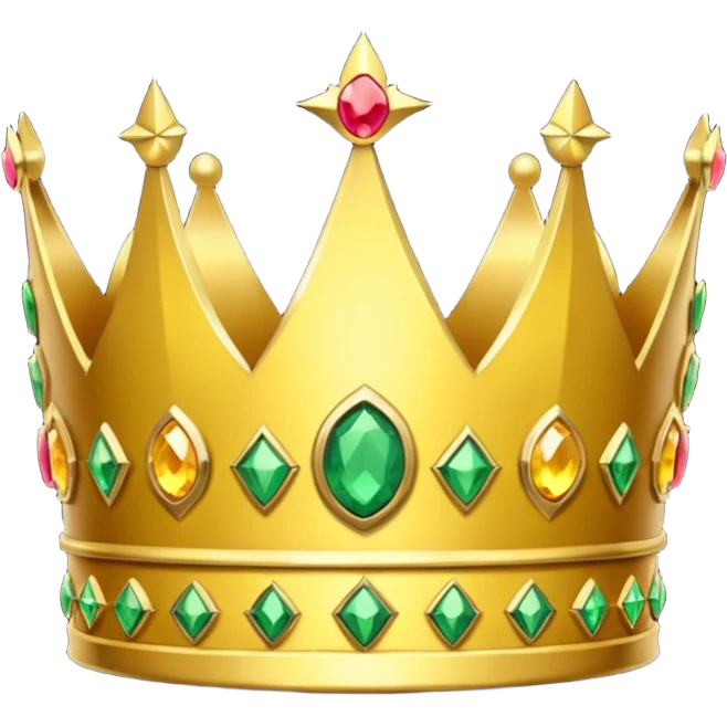 king crown, emoji
