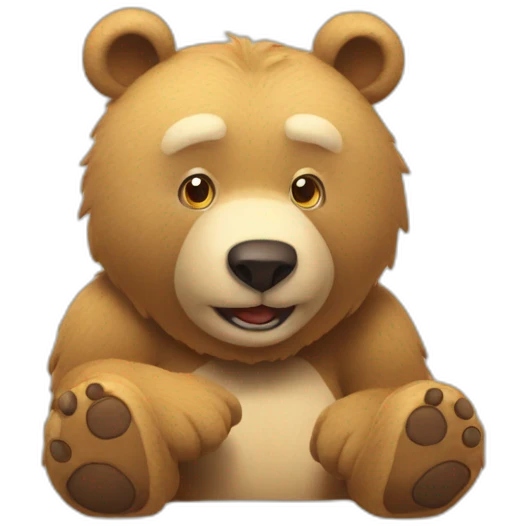 Baaren dans super bear adventure emoji