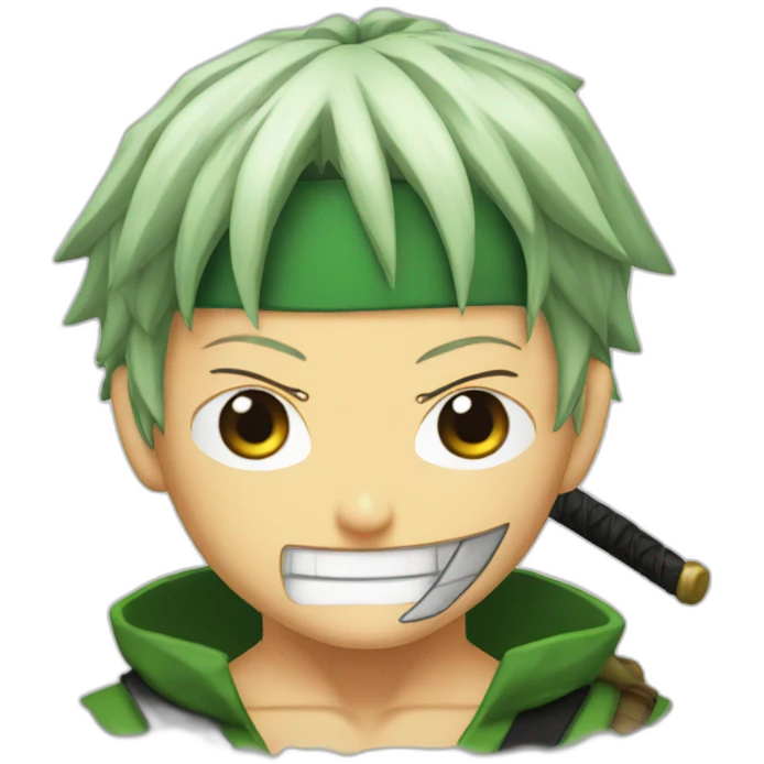 Zoro One piece emoji