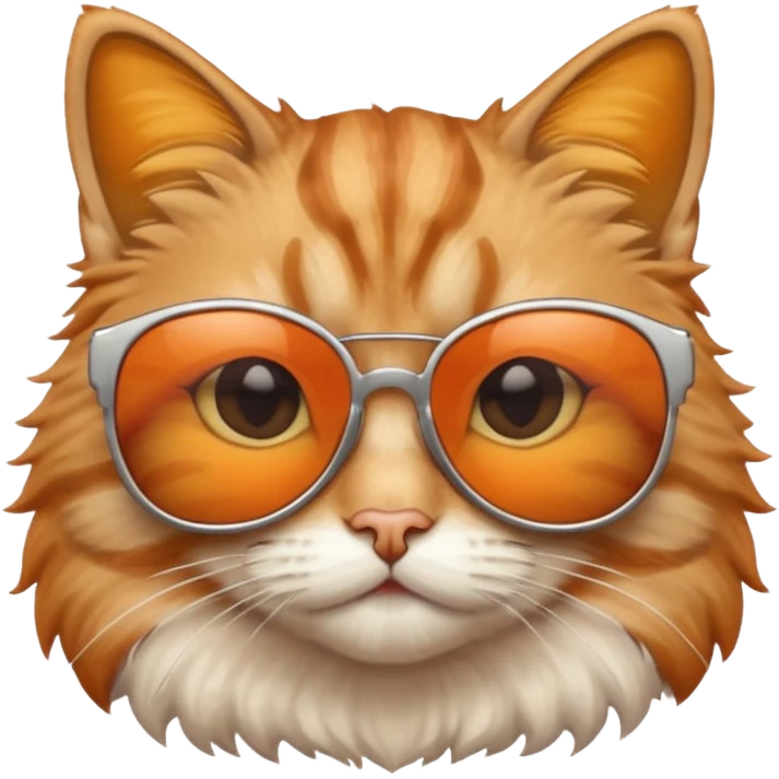 Cat wearing sunglasses emoji