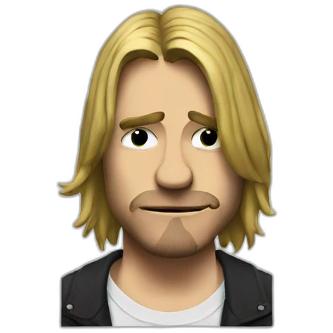 Curt Cobain smoke emoji