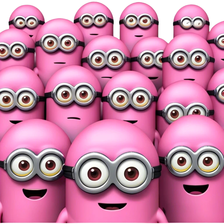 Minions rosa emoji