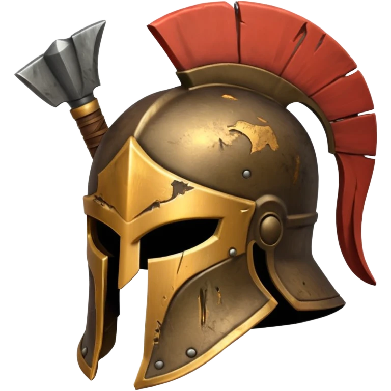 Spartan helmet  emoji