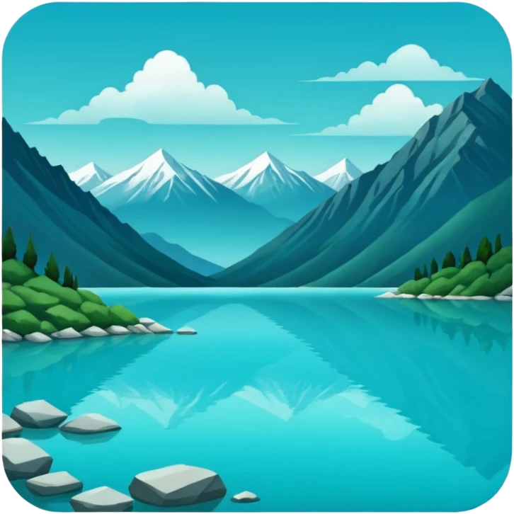himalayan lake scary emoji