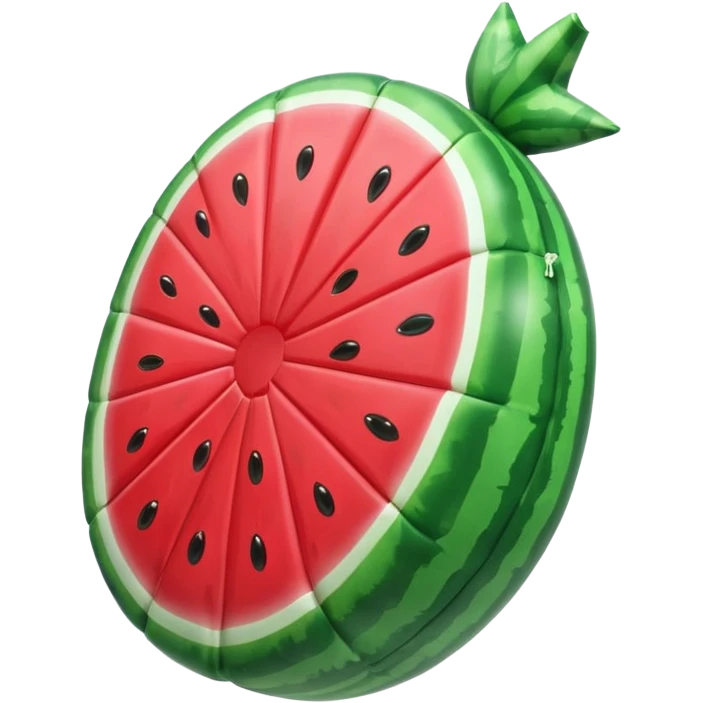inflatable balloon watermelon slice pinata emoji