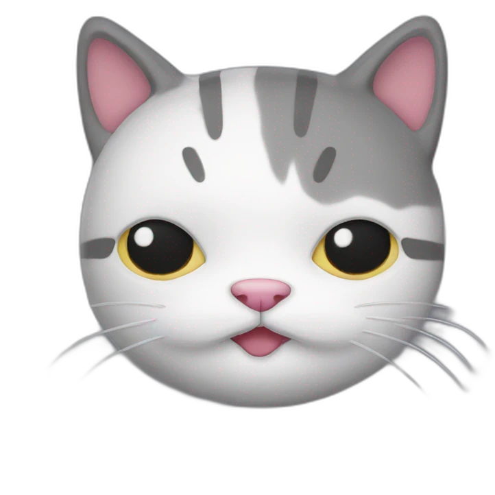 Cat sleep toy emoji