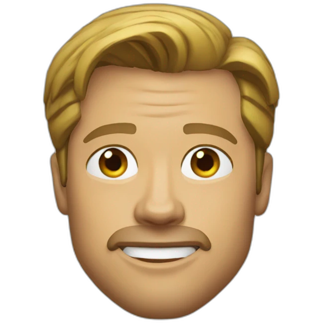 Brad Pitt emoji