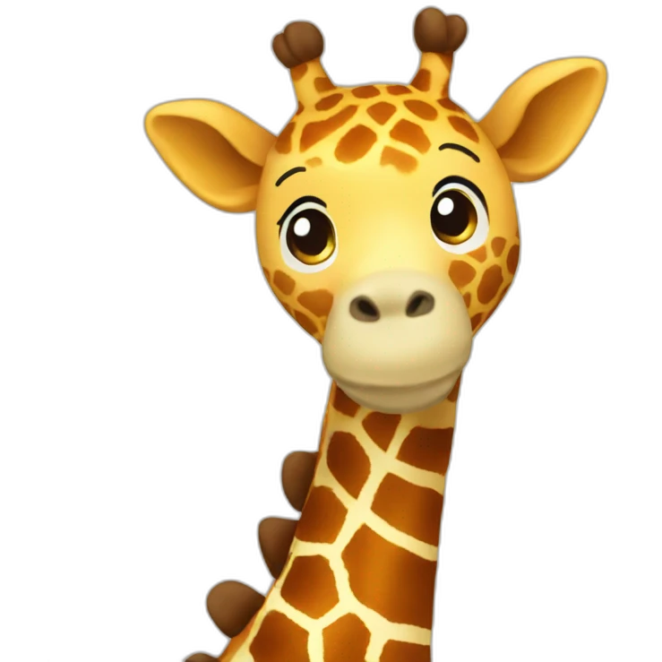 giraffe plush emoji