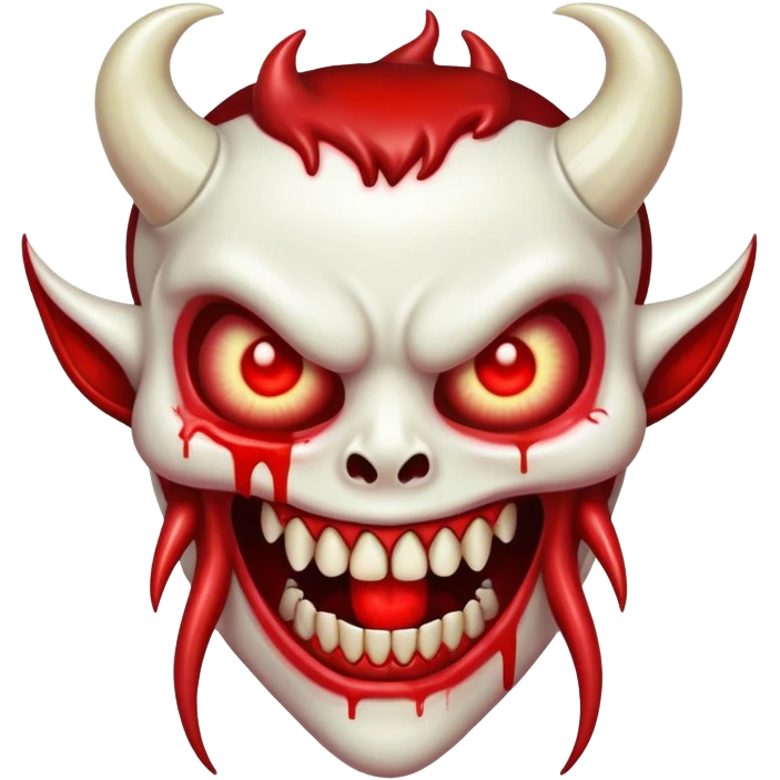 bloody tooth (no face) demon emoji