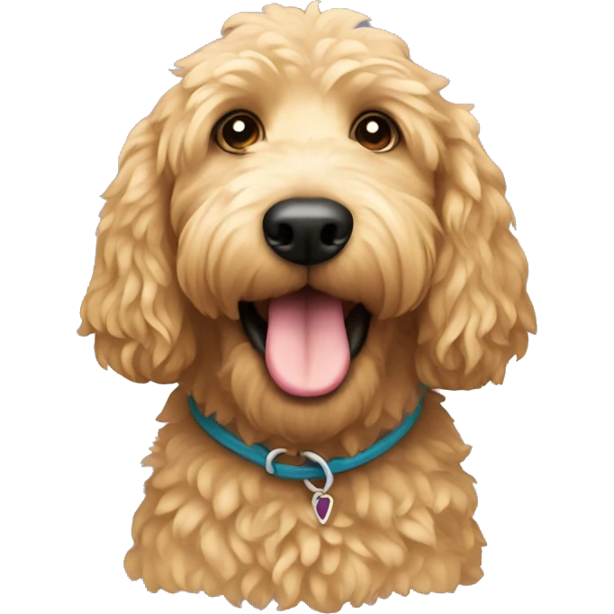 Golden doodle emoji
