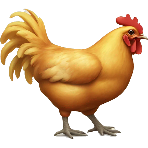 chicken＆vegetable emoji