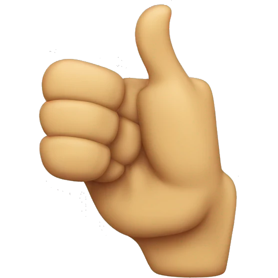 Trump thumbs up emoji