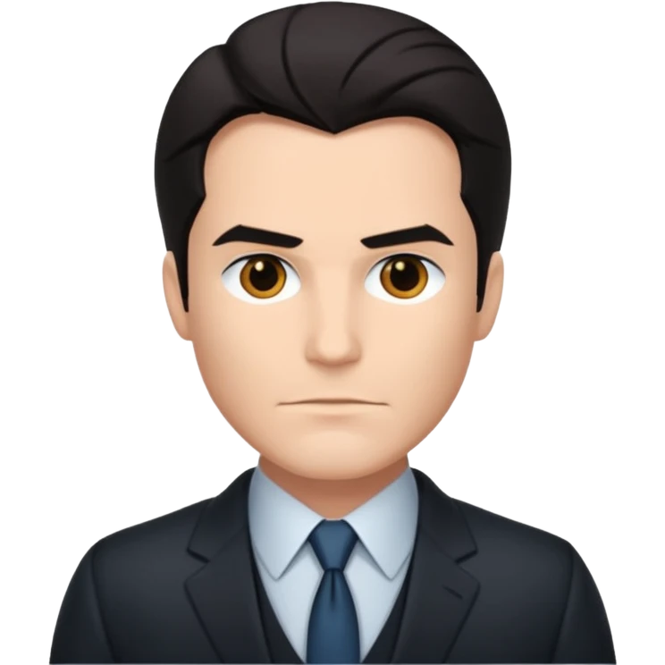 bruce wayne in suit emoji