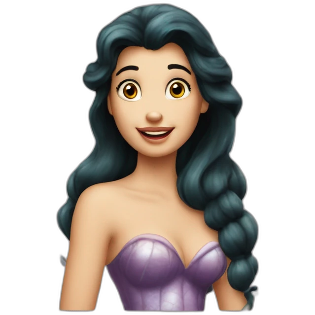 little mermaid 1989 emoji