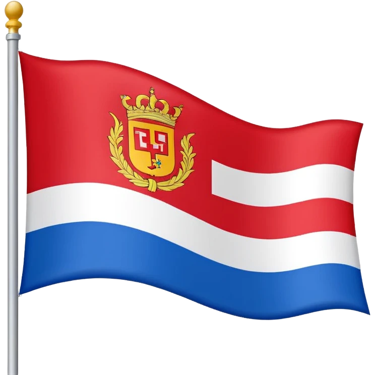 Drapeau de la vendée emoji
