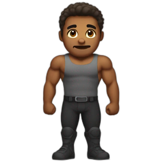 strong man emoji