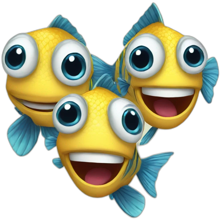 3 Fishes party emoji