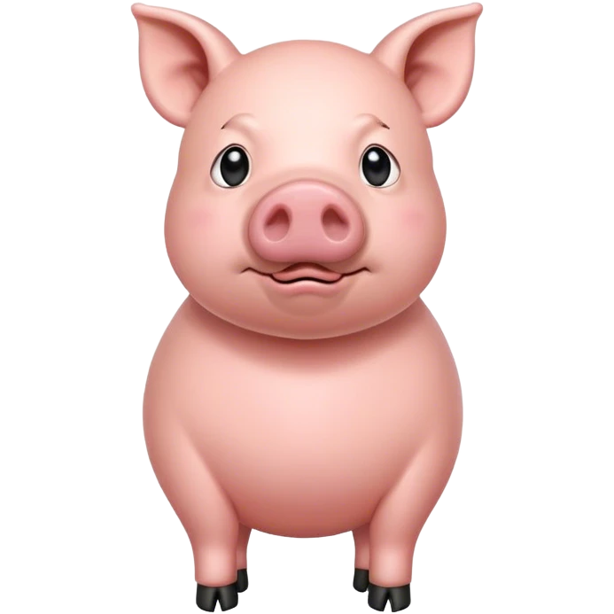 pig saying I’ll be there  emoji