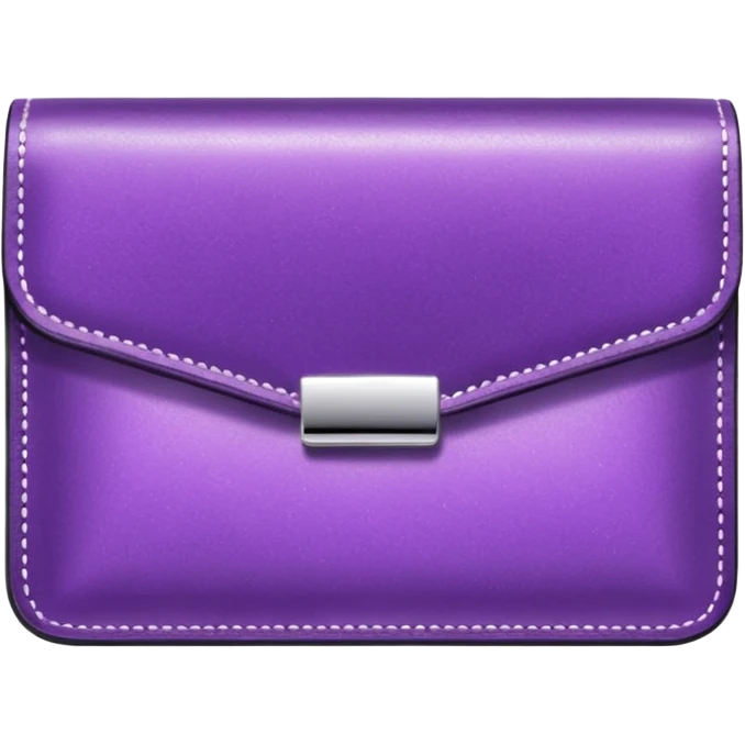 glitter purple wallet emoji