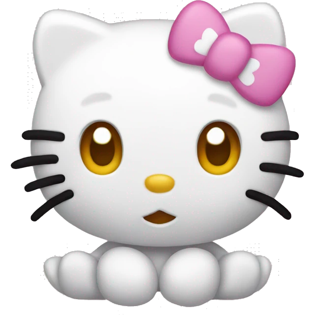 Hello kitty emoji