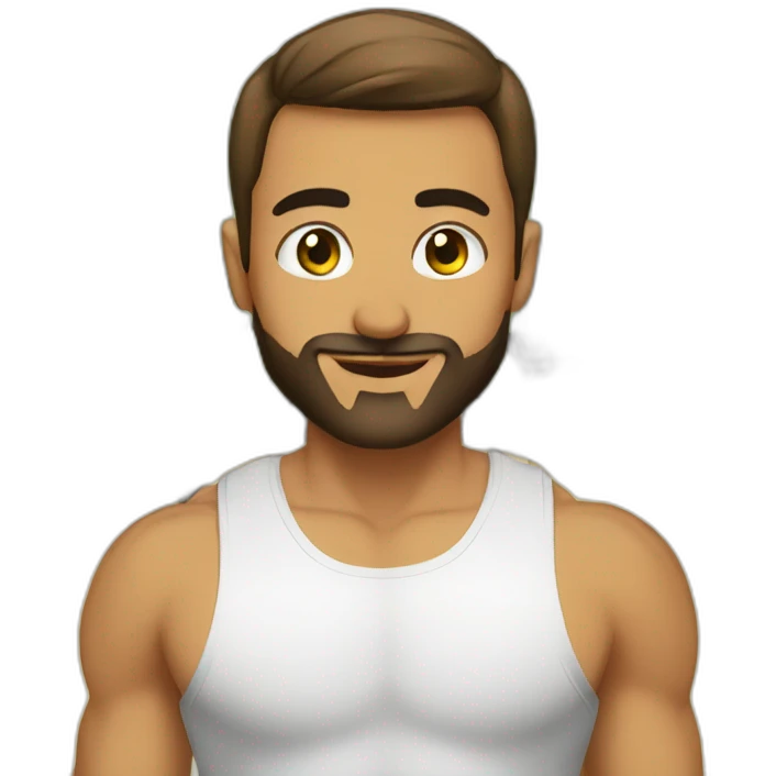 gym man Muslim emoji
