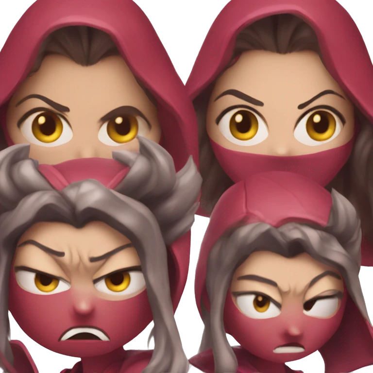 A angry scarlet witch  emoji