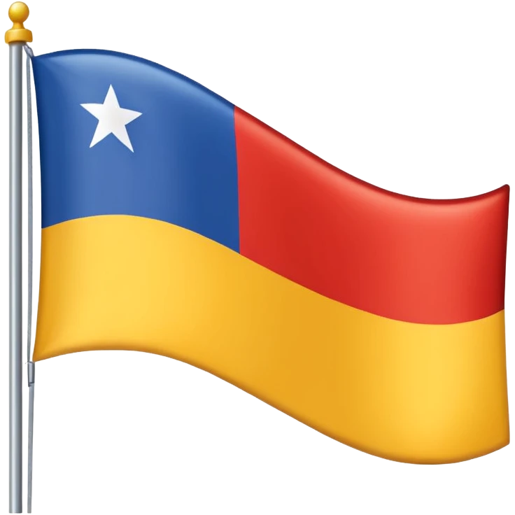 a flag with these colours:  emoji