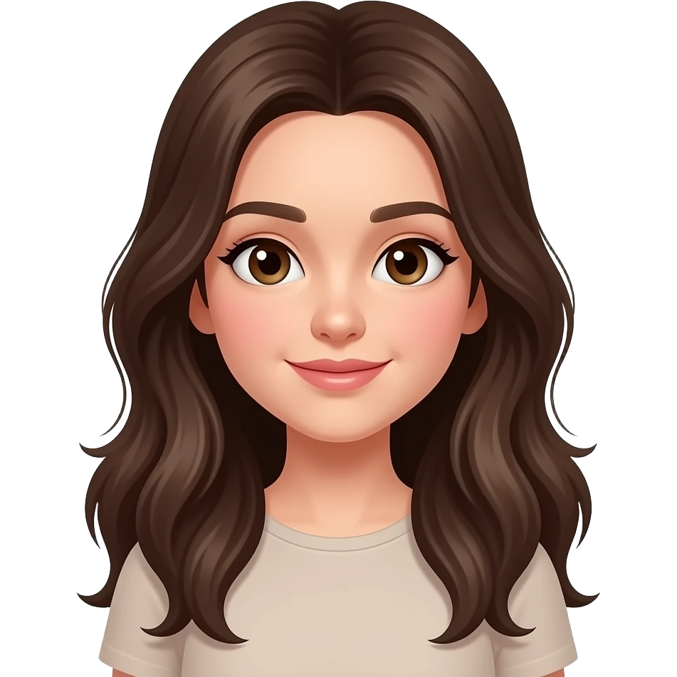 Mädchen lange haare emoji