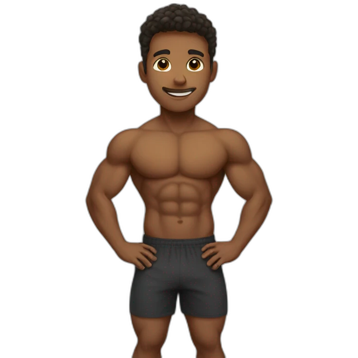 boy gym emoji