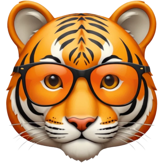 Tiger wearing shades  emoji