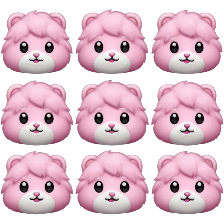 cute stuff pink. emoji