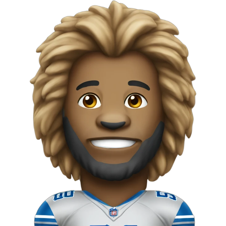 Detroit lion emoji