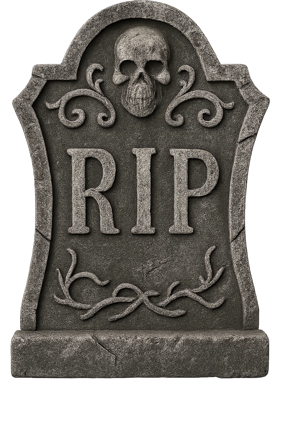 Halloween tombstone, remove background  emoji