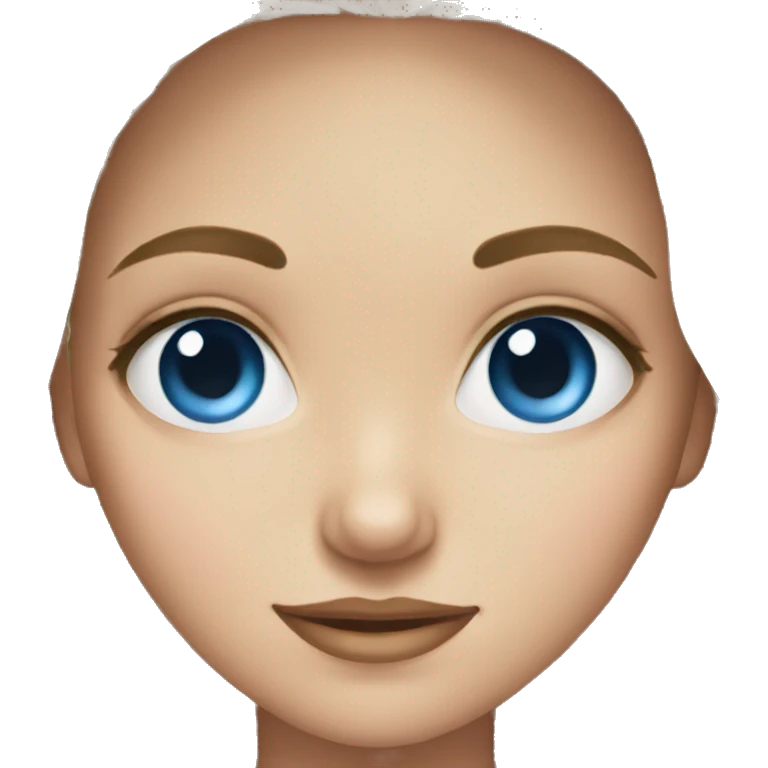 girl with blue eyes  emoji