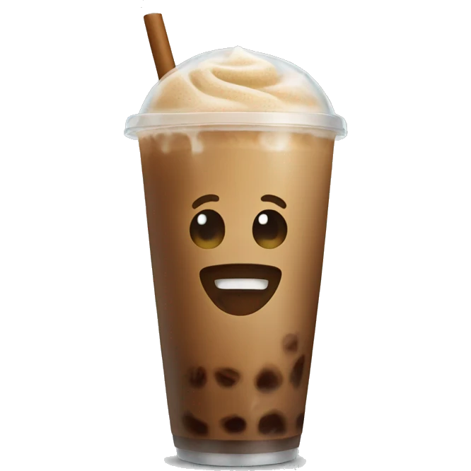 ice coffee emoji