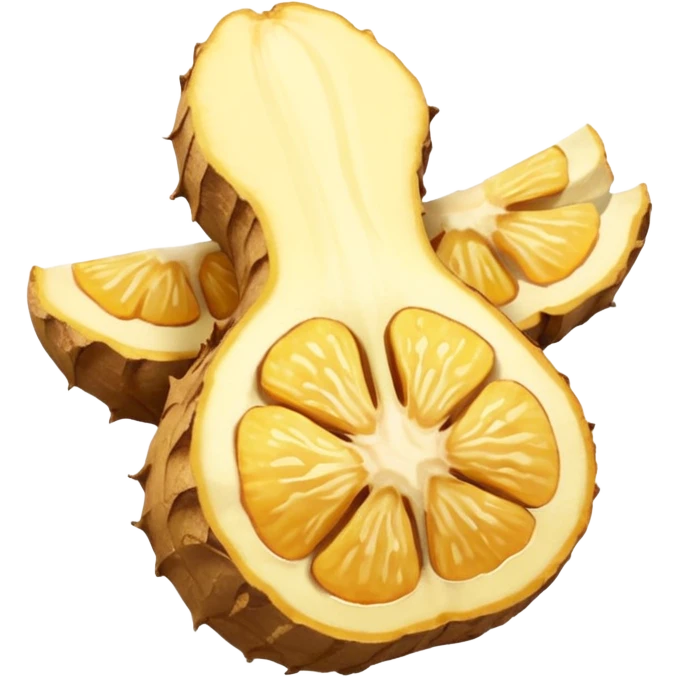 sliced ginger root emoji