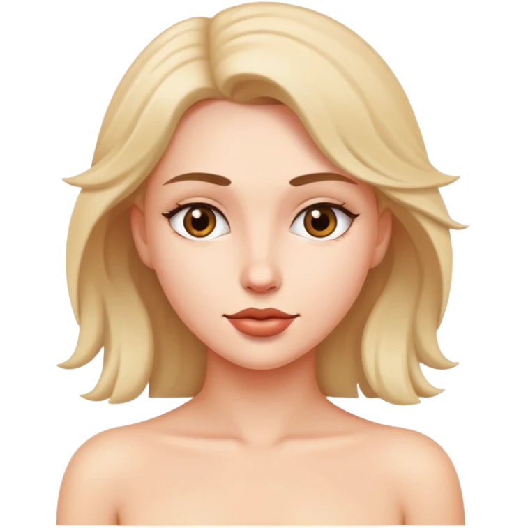 Femme nue  emoji