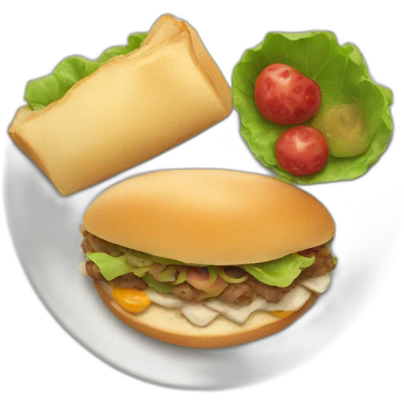 lunch emoji