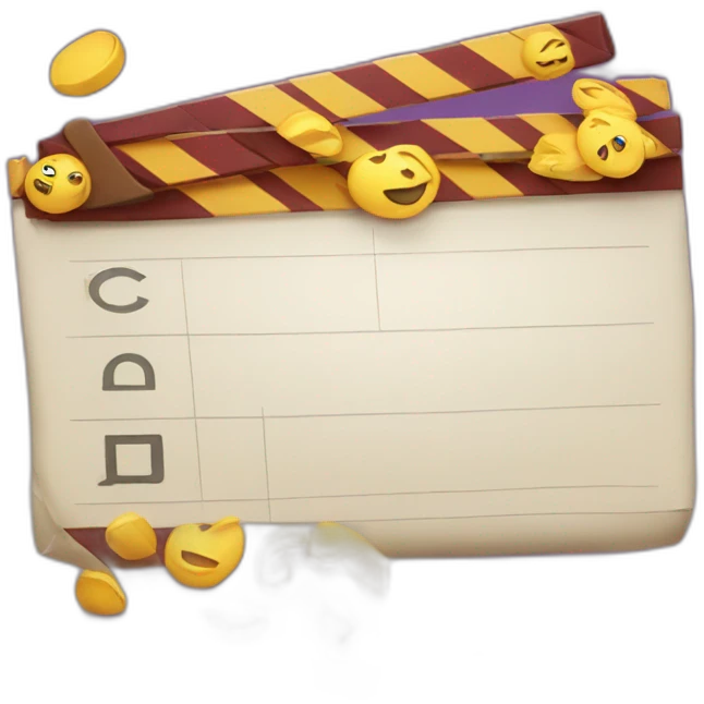 logo with letters Le CinéClub emoji