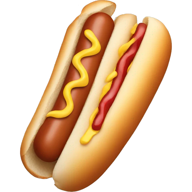 hot dog emoji