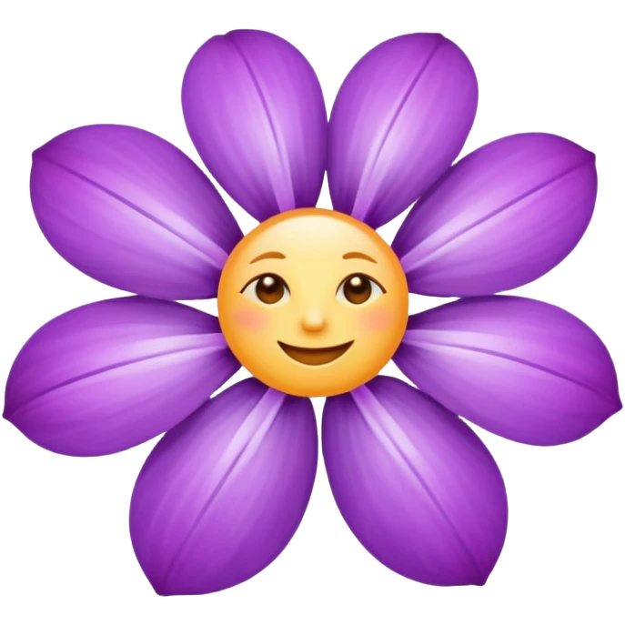 lilac sunshine emoji