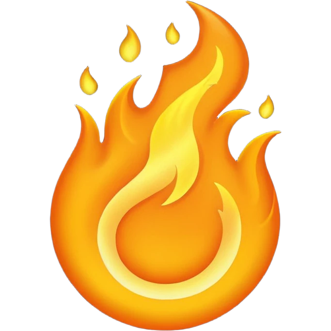 fire magic emoji