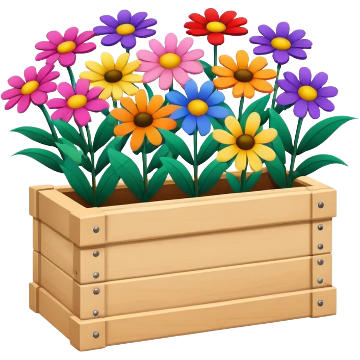flower box emoji