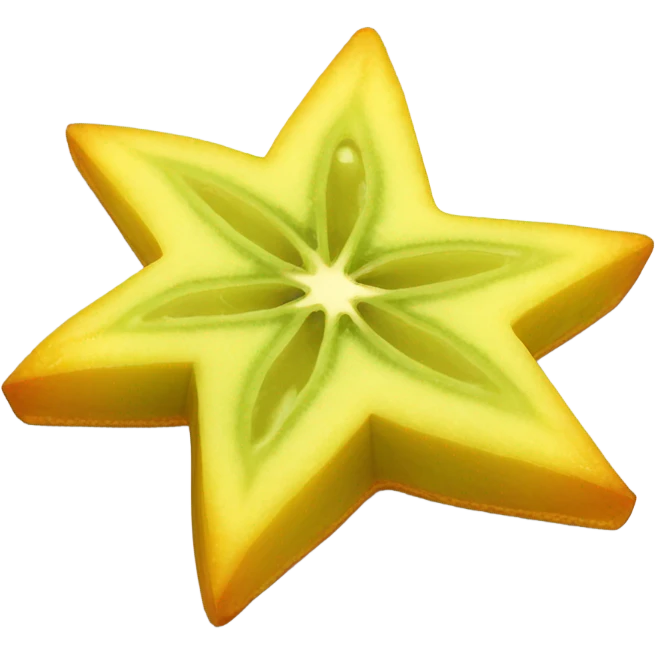 star fruit Carambola slice  emoji