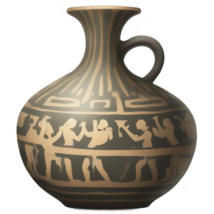 ancient vase pouring water emoji