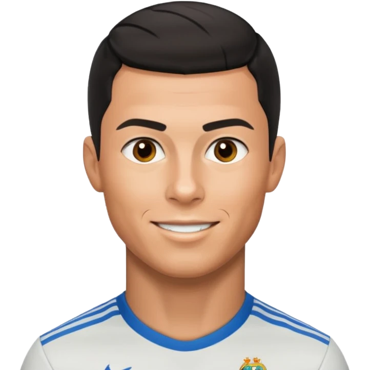 Cristiano Ronaldo calma jubel emoji