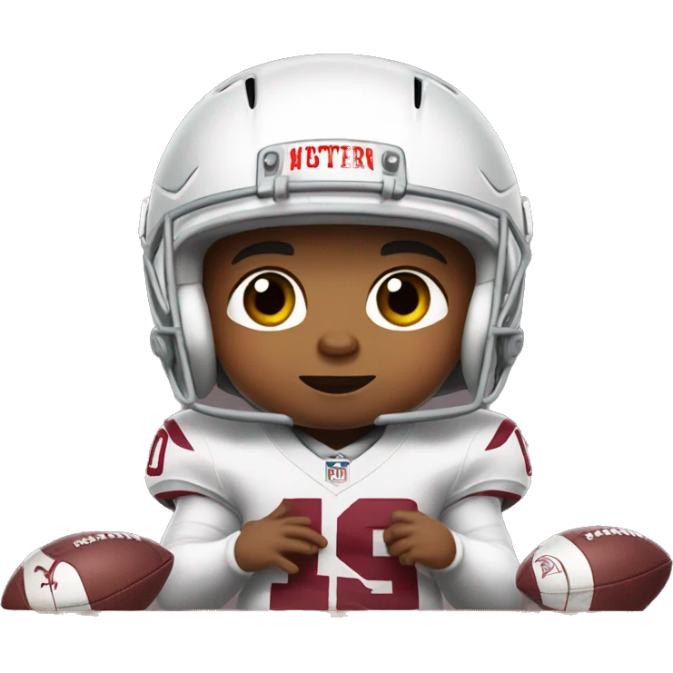 Kyler Murray as a baby playing video games emoji